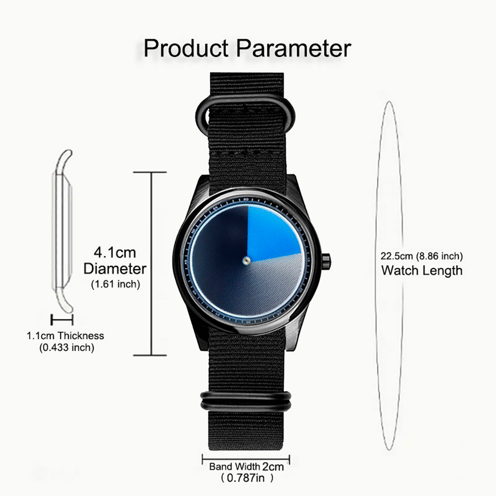 Colorful and Beautiful Fashion - Canvas Strap Watch ulasan dan harga