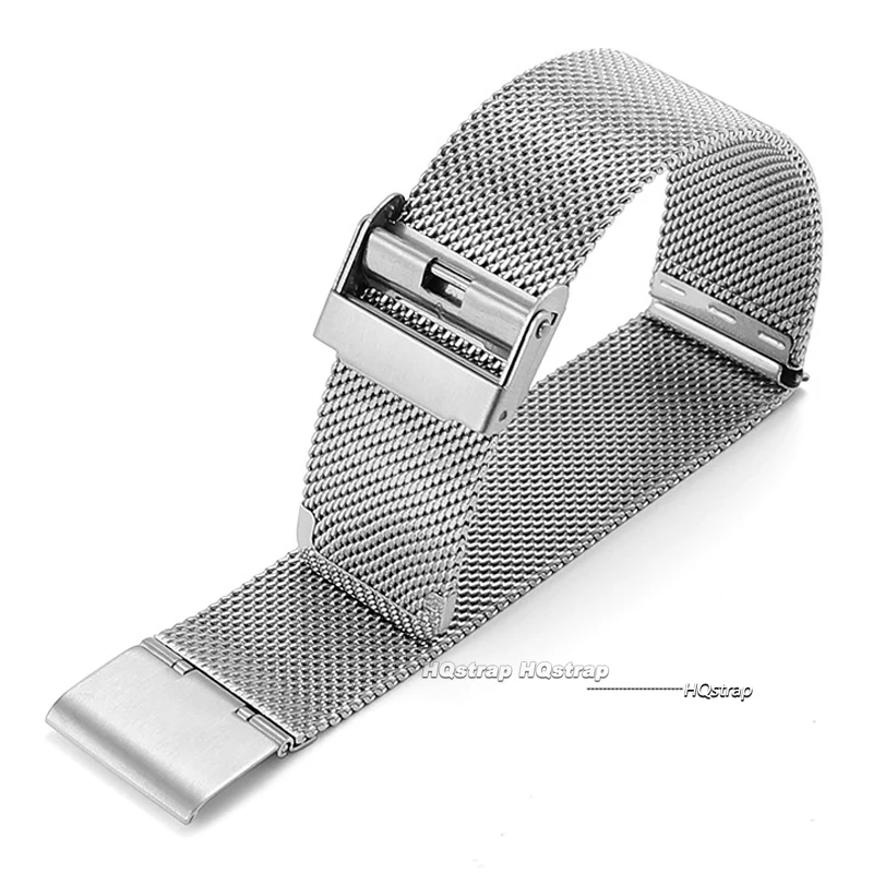 0.6mm 1.0mm Milanese Mesh Stra - Mesh Strap Metal ulasan dan harga