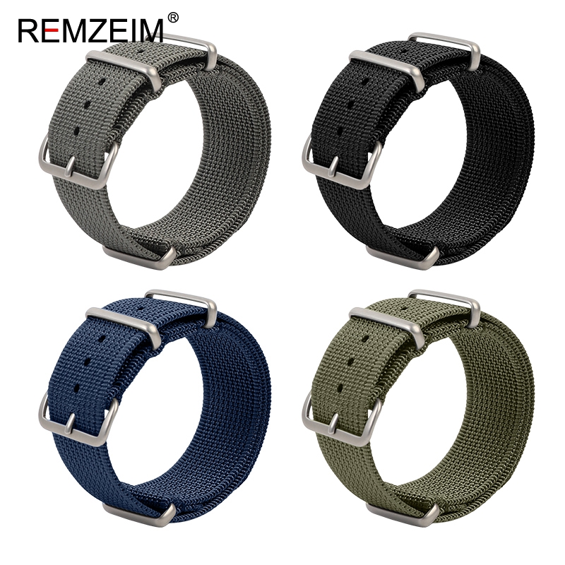 New Ribbed Nylon Watch Strap 1 - Nato Strap Nylon ulasan dan harga