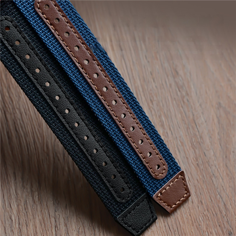 Nylon Ribbed Watch Band 20mm 2 - Nato Strap Nylon ulasan dan harga