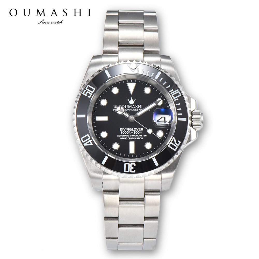 40mm watch Automatic mechanica - Stainless Bracelet Diver ulasan dan harga