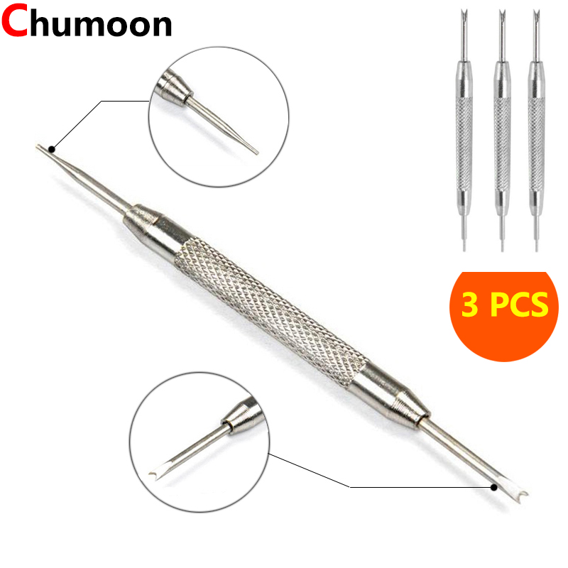 3pcs Metal Watch Band Repair T - Spring Bar Tool Set ulasan dan harga