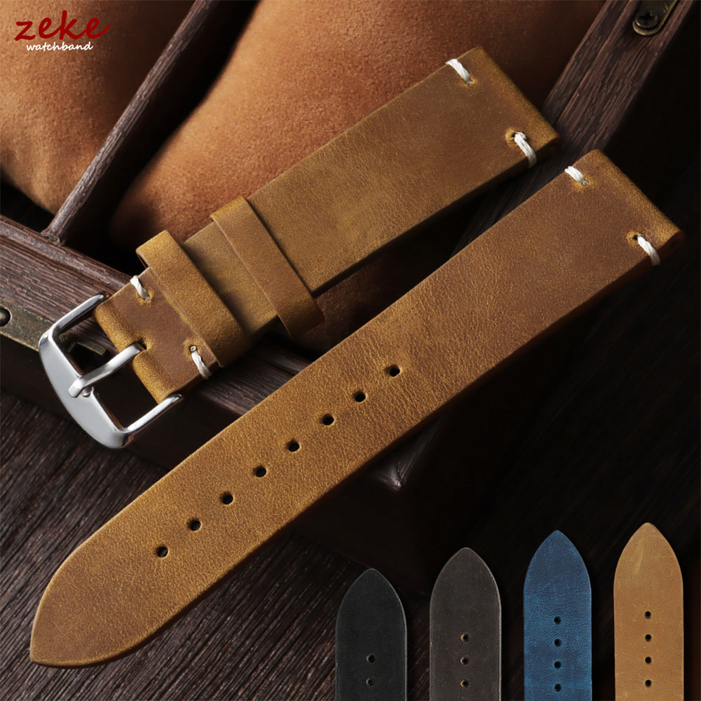 Vintage Soft Oil Wax Watch Ban - Suede Strap Watch ulasan dan harga