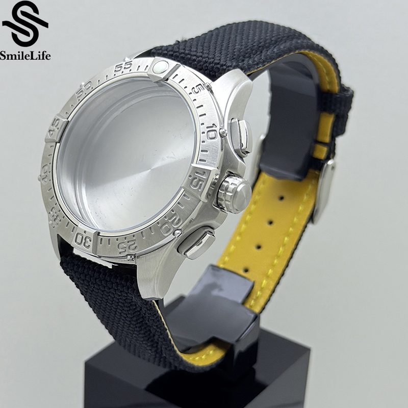 SmileLife VK63 42mm Avenger Se - Canvas Strap Watch ulasan dan harga