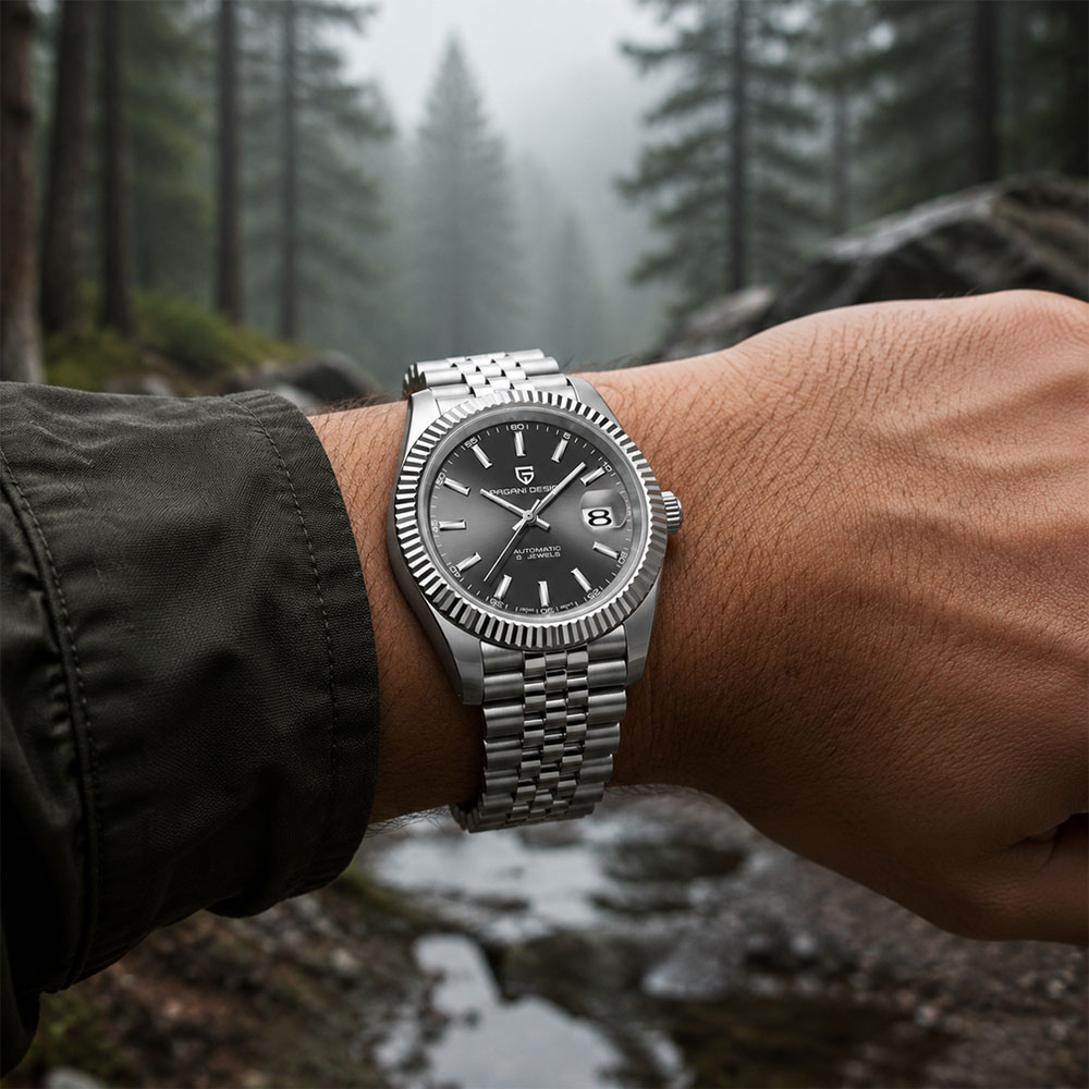 Top Brand PAGANI DESIGN Men Me - Rolex Watch Datejust ulasan dan harga