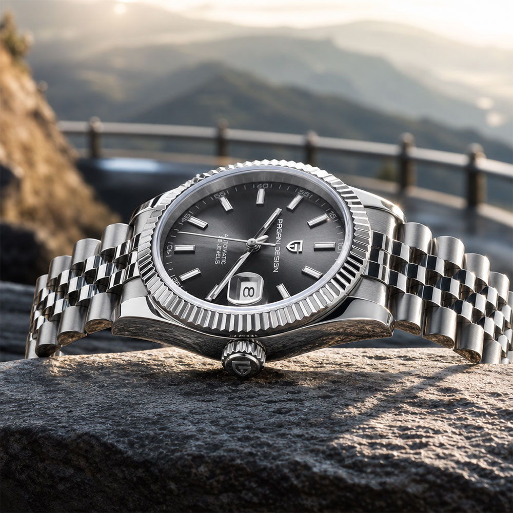 Top Brand PAGANI DESIGN Men Me - Rolex Watch Datejust ulasan dan harga