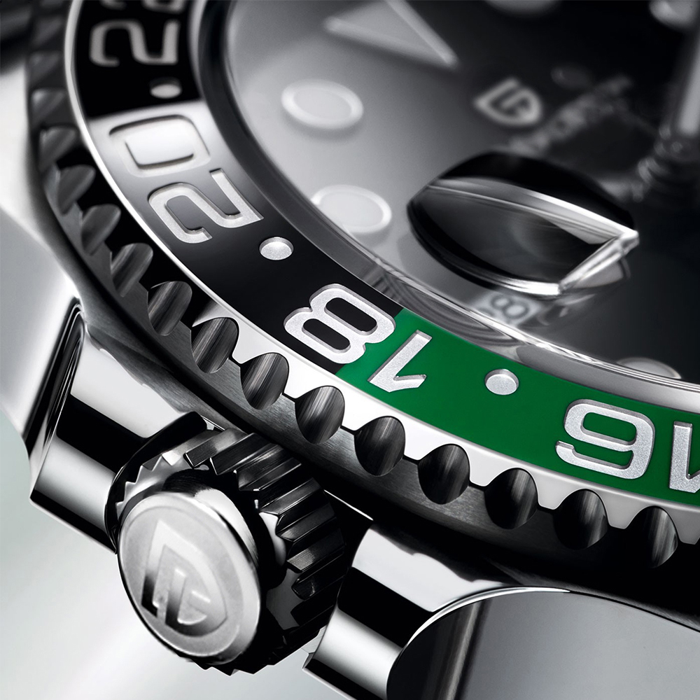New PAGANI DESIGN 40MM GMT Mec - Rolex Watch Datejust ulasan dan harga
