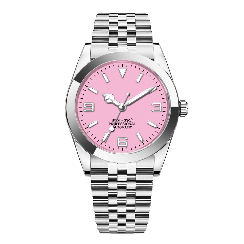 Custom Logo Luxury NH35 Watch  - Stainless Bracelet Diver ulasan dan harga