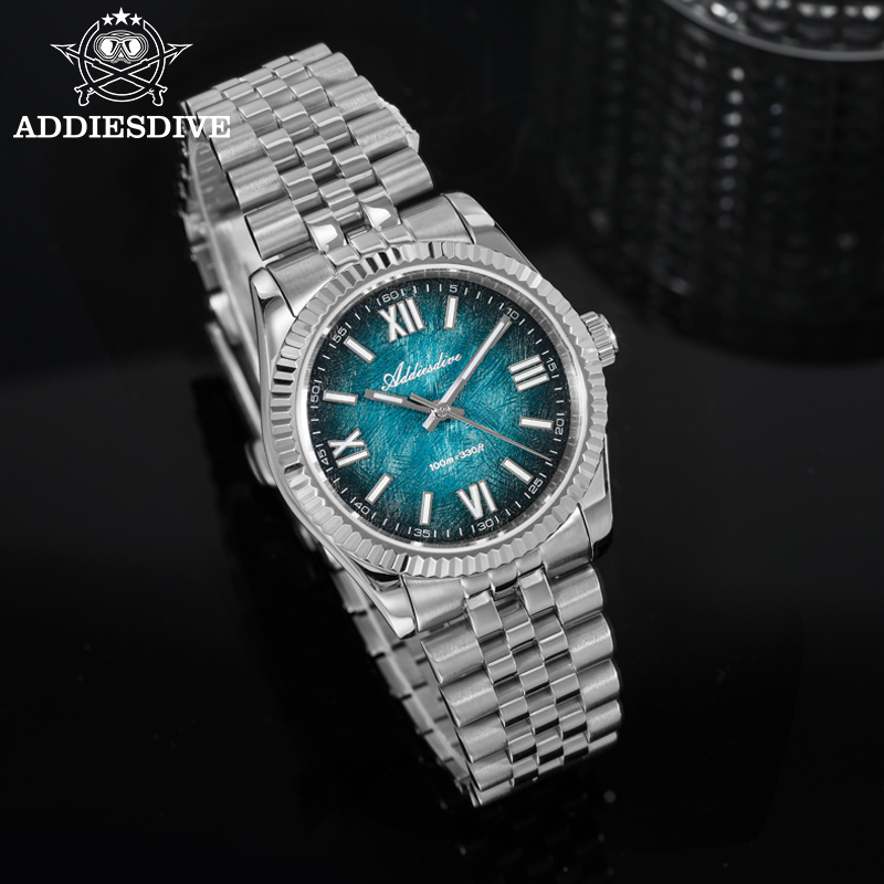 ADDIESDIVE Elegant Watch for W - Stainless Bracelet Diver ulasan dan harga