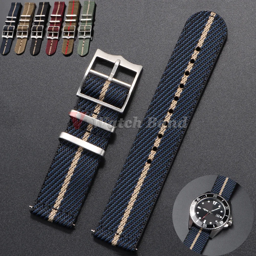 20 22mm Nylon Strap for Tudor  - Nato Strap Nylon ulasan dan harga