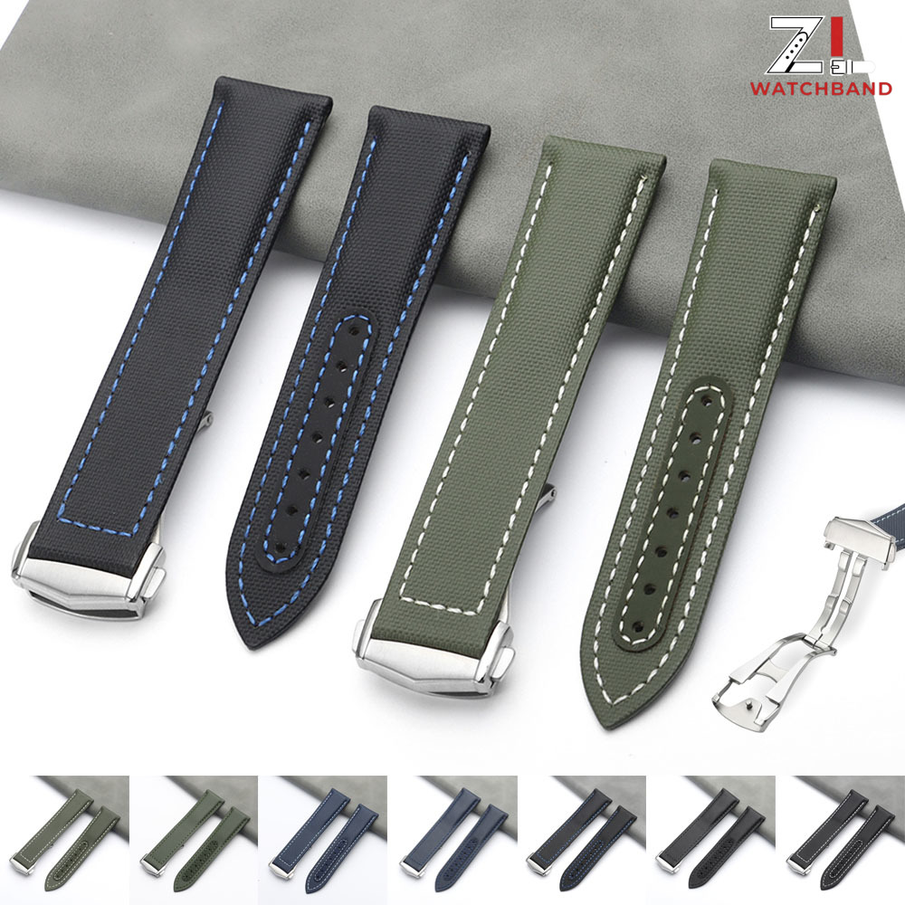 20mm 21mm 22mm Nylon Sailcloth - Omega Watch Speedmaster ulasan dan harga
