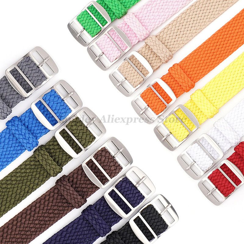 Woven Nylon Strap For Perlon W - Nato Strap Nylon ulasan dan harga