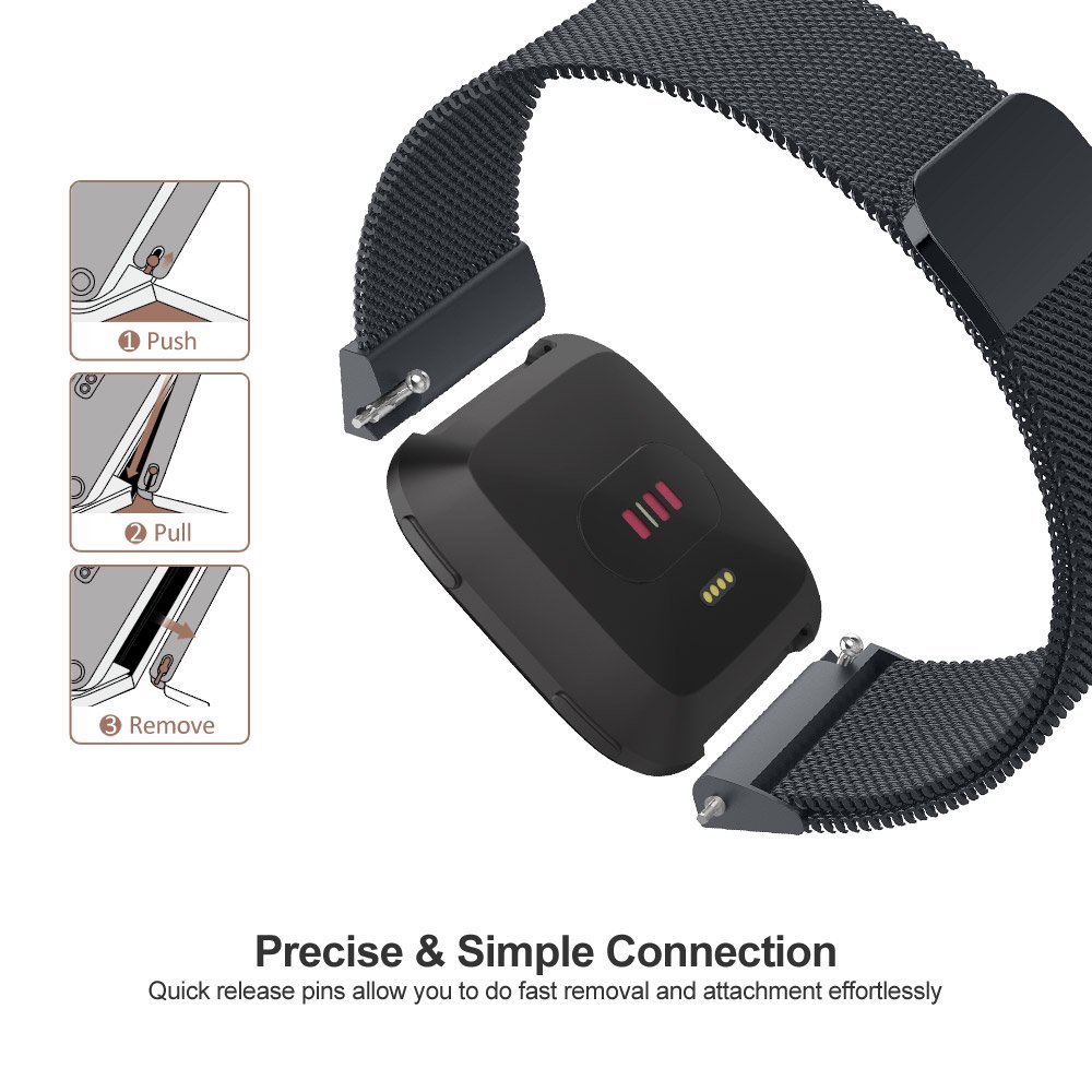 Milanese Mesh Band Strap for F - Mesh Strap Metal ulasan dan harga