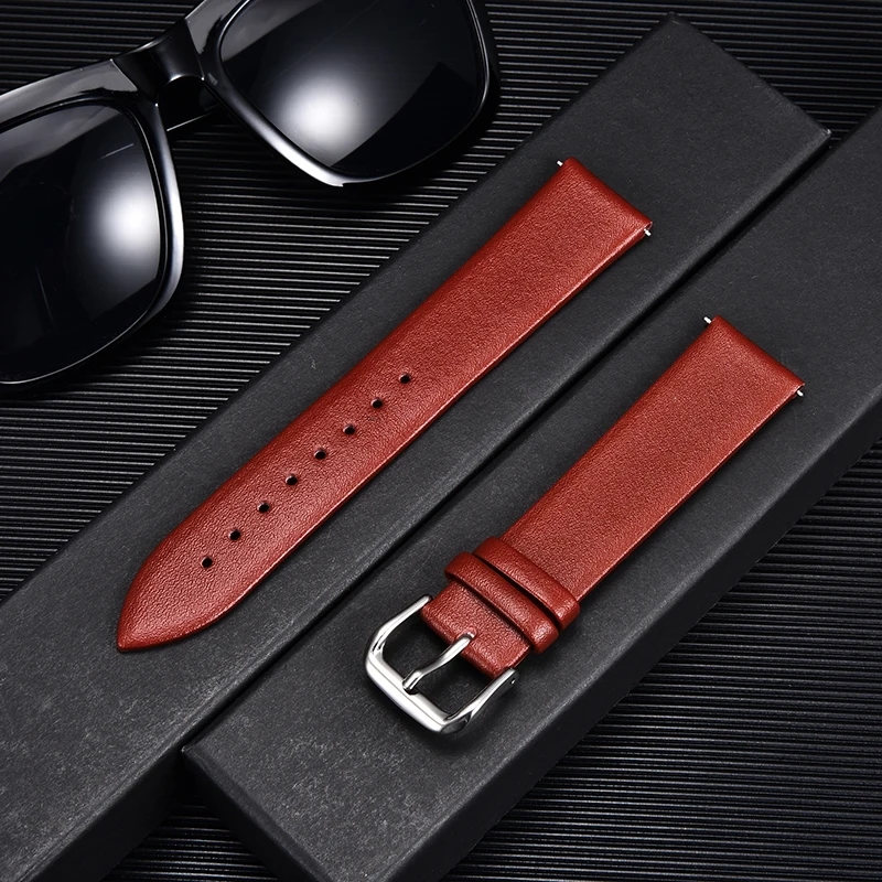 Ultra-thin Calfskin Leather Wa - Suede Strap Watch ulasan dan harga