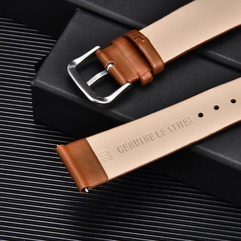 Ultra-thin Calfskin Leather Wa - Suede Strap Watch ulasan dan harga